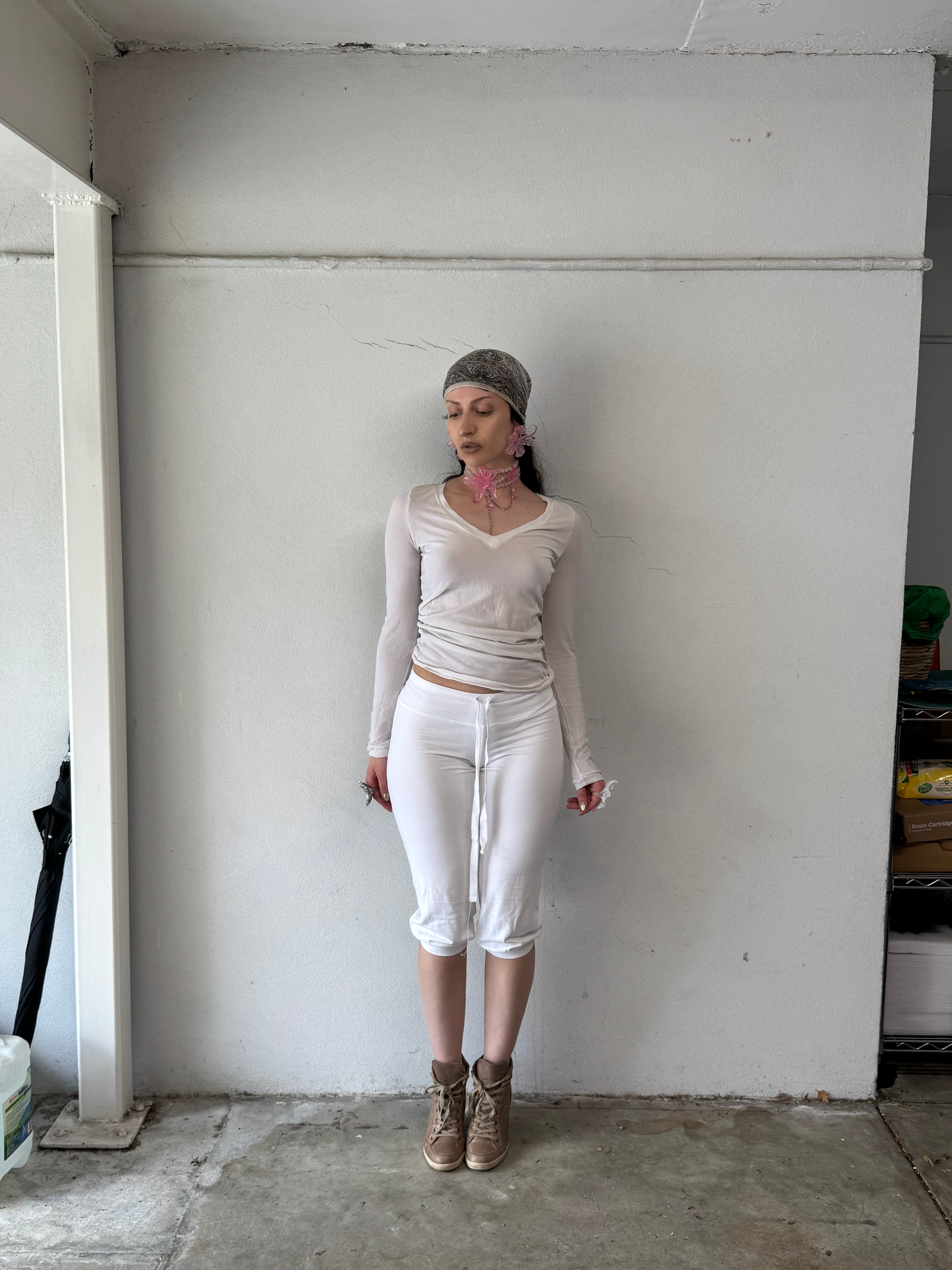 'ροζ quartz choker'