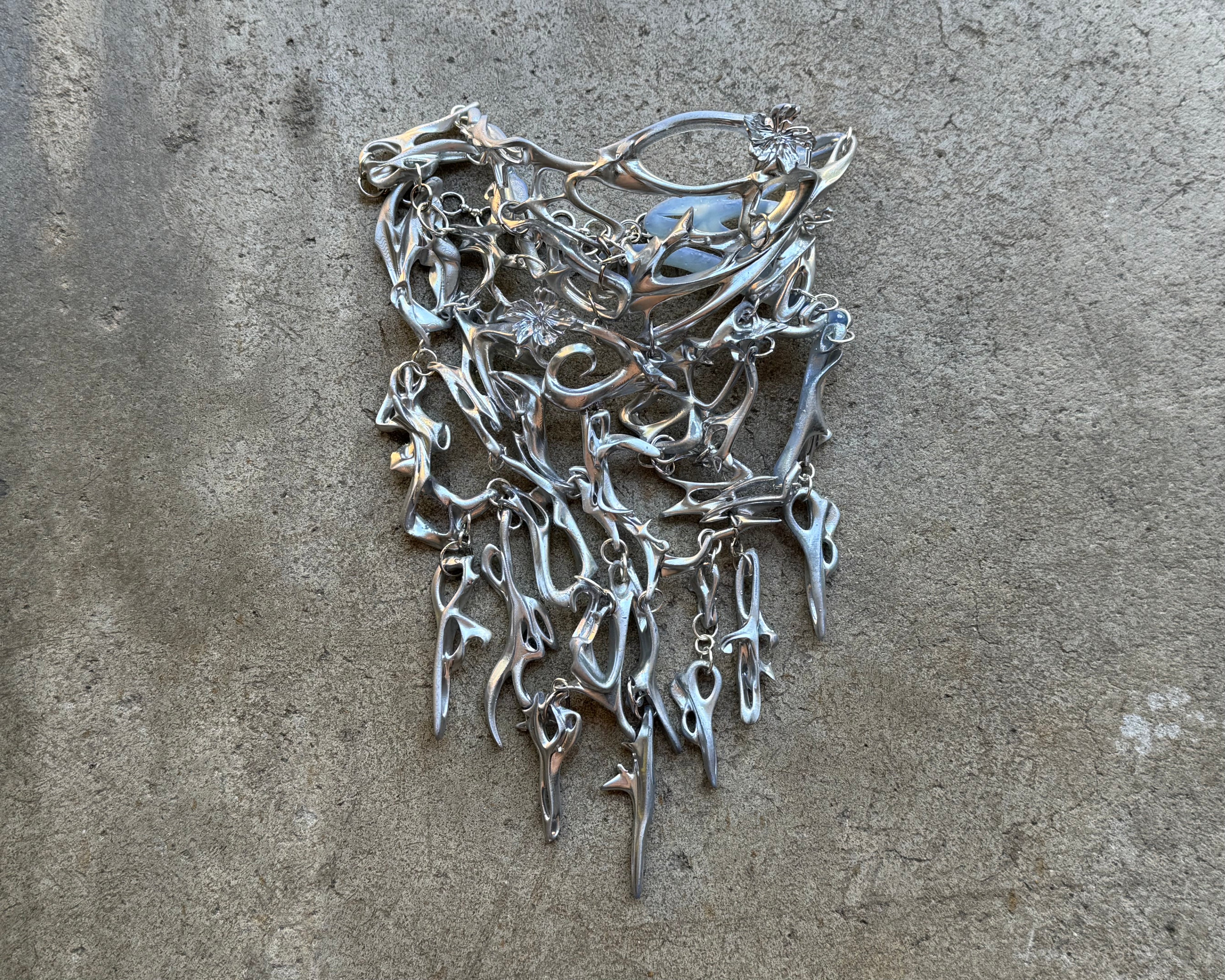 'Ασήμι' (Silver) Choker