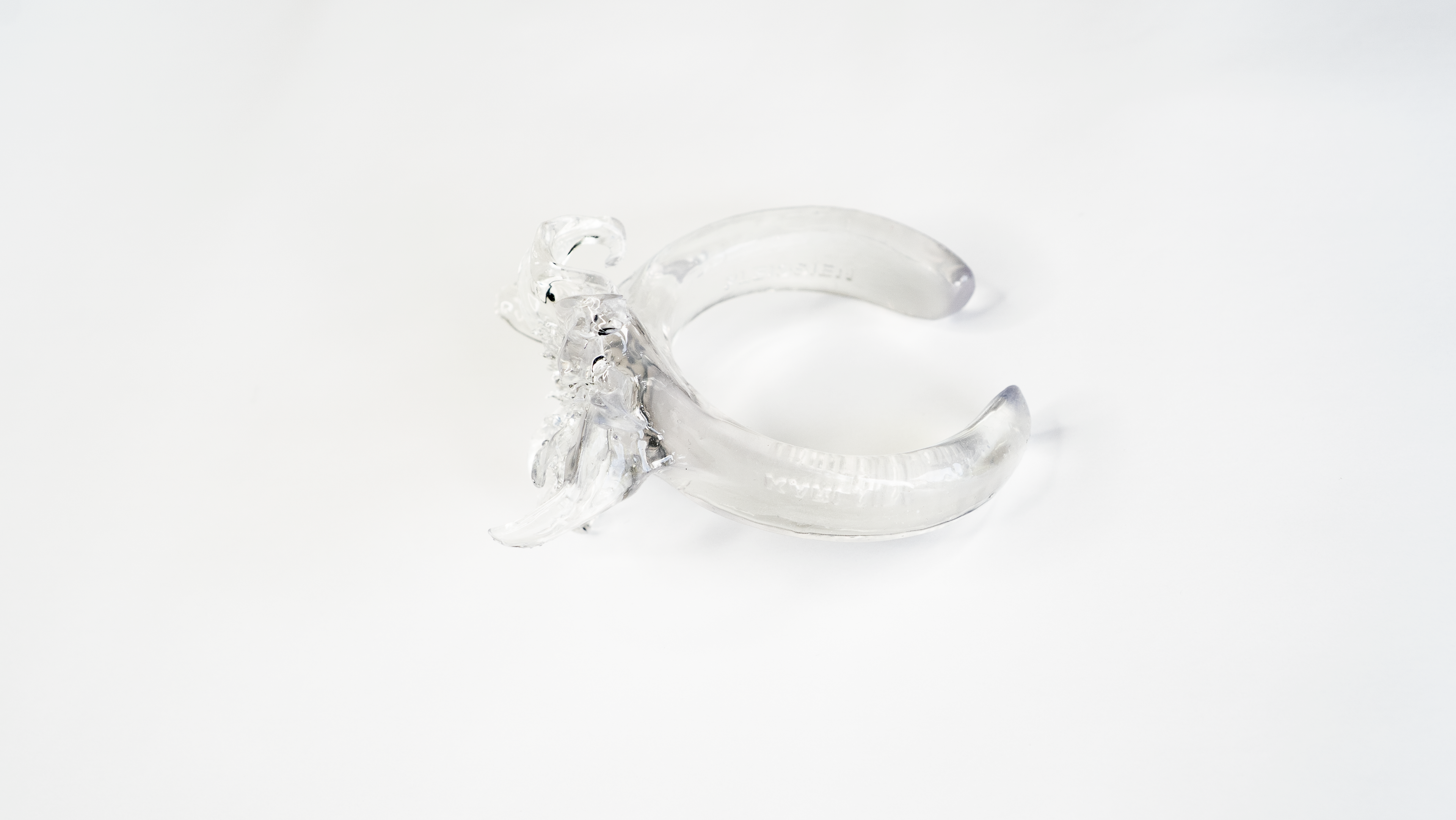 Flower bangle - Pleiosien x Karlaidlaw