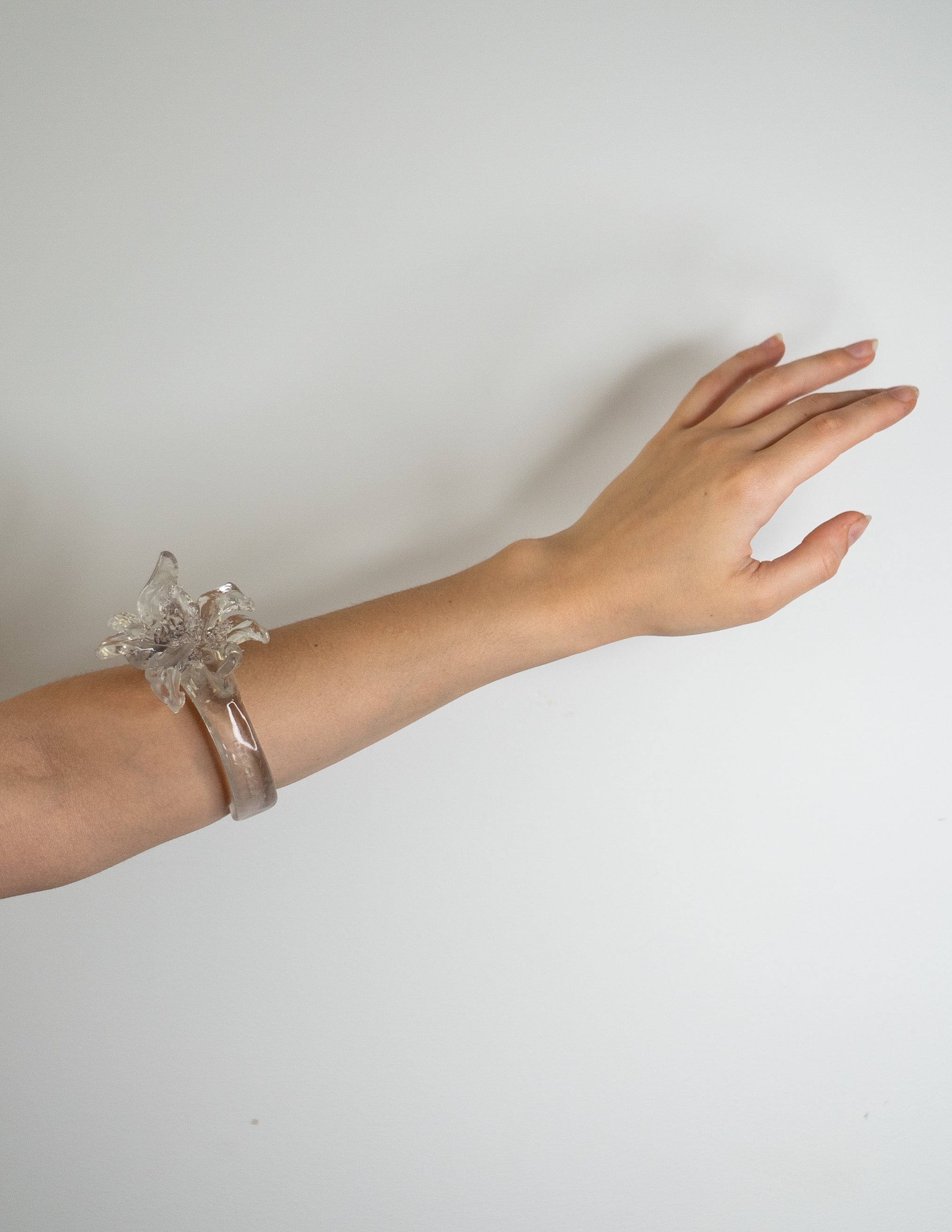 Flower bangle - Pleiosien x Karlaidlaw