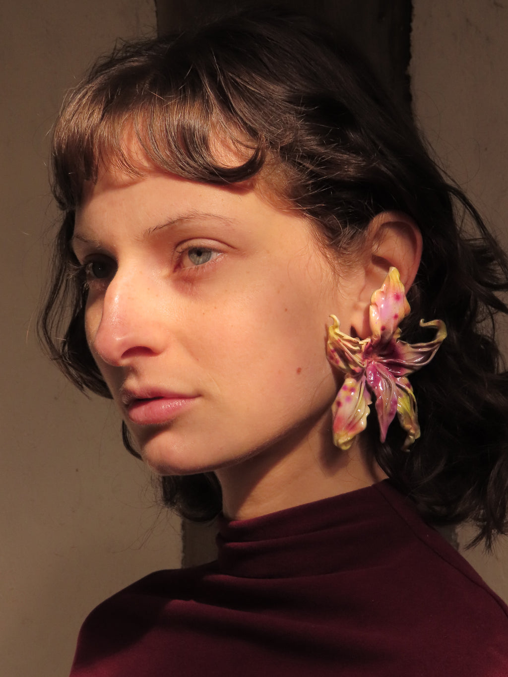 Άνθη (anthi) earring - aphrodite's garden