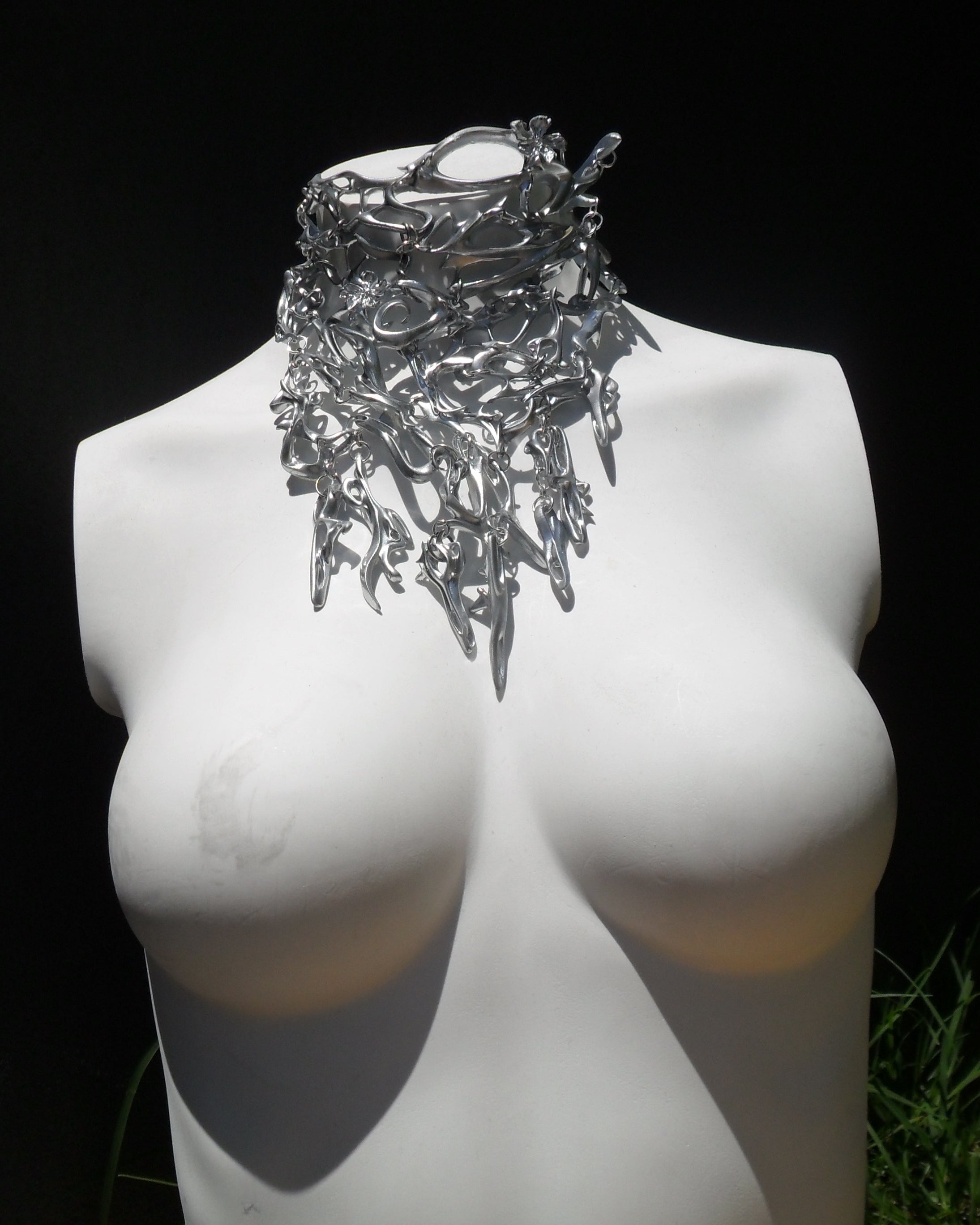 'Ασήμι' (Silver) Choker