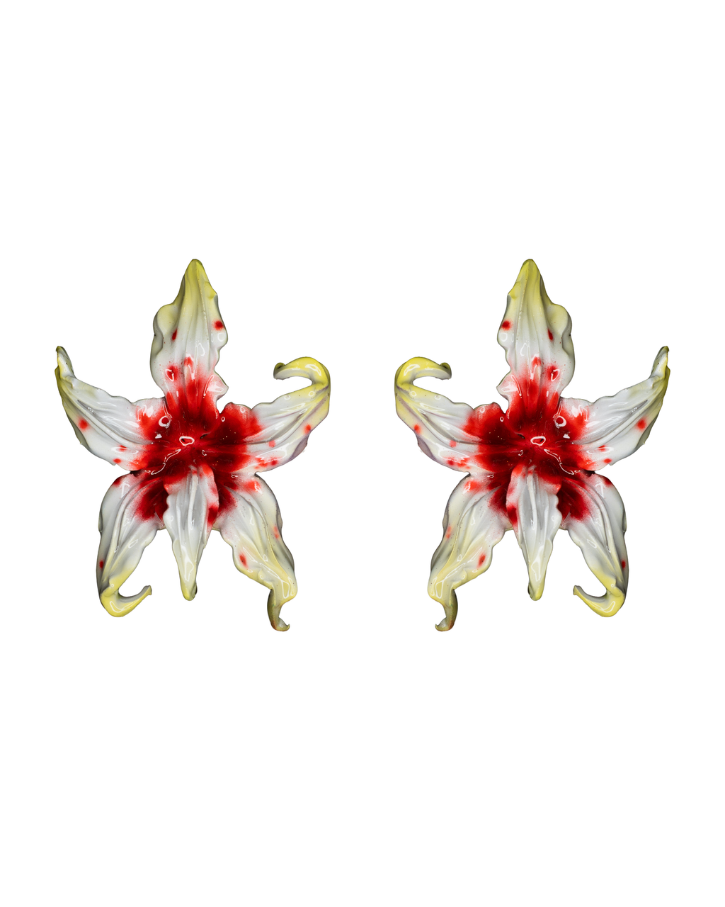 Άνθη (anthi) earring - Amaterasu