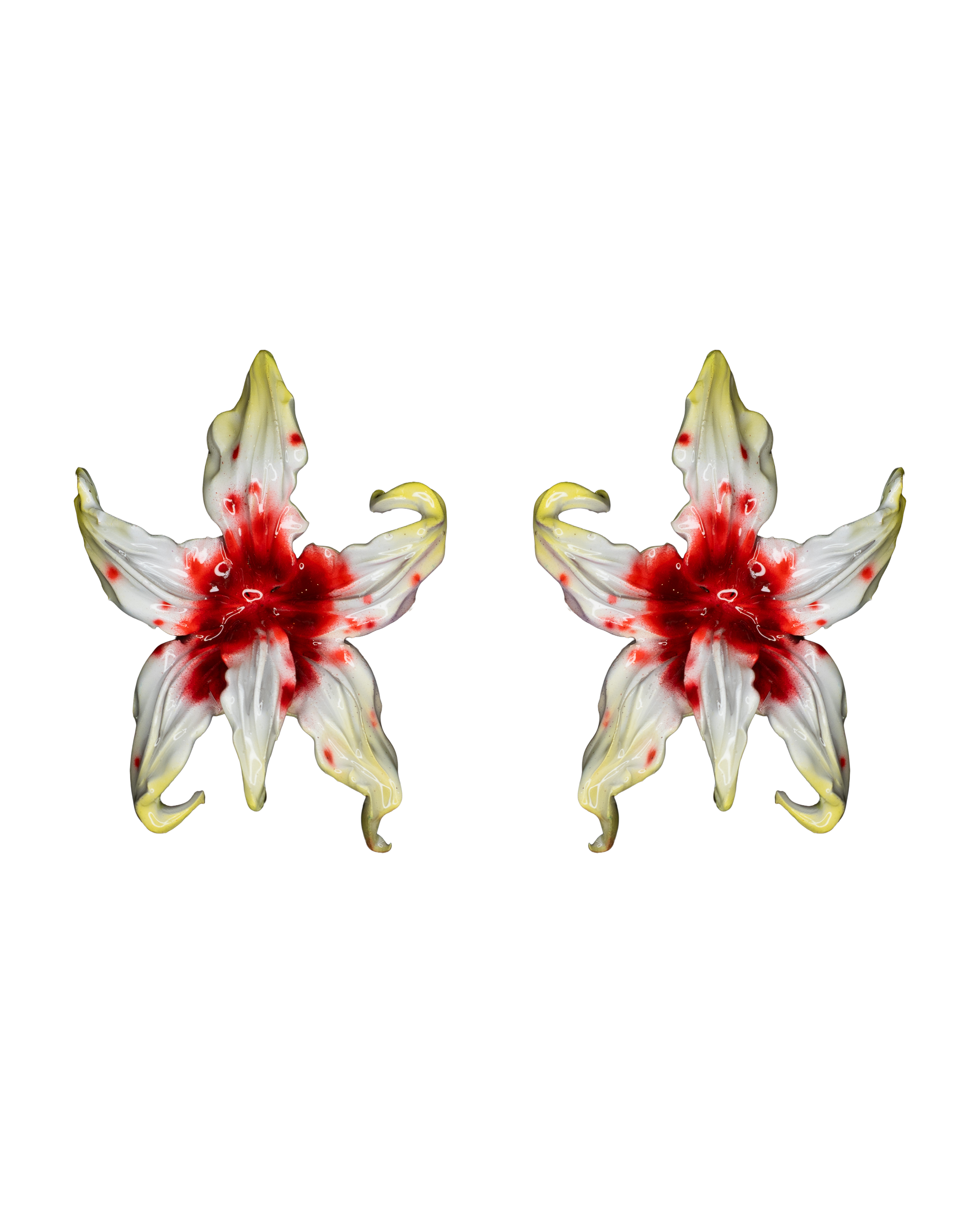 Άνθη (anthi) earring - Amaterasu