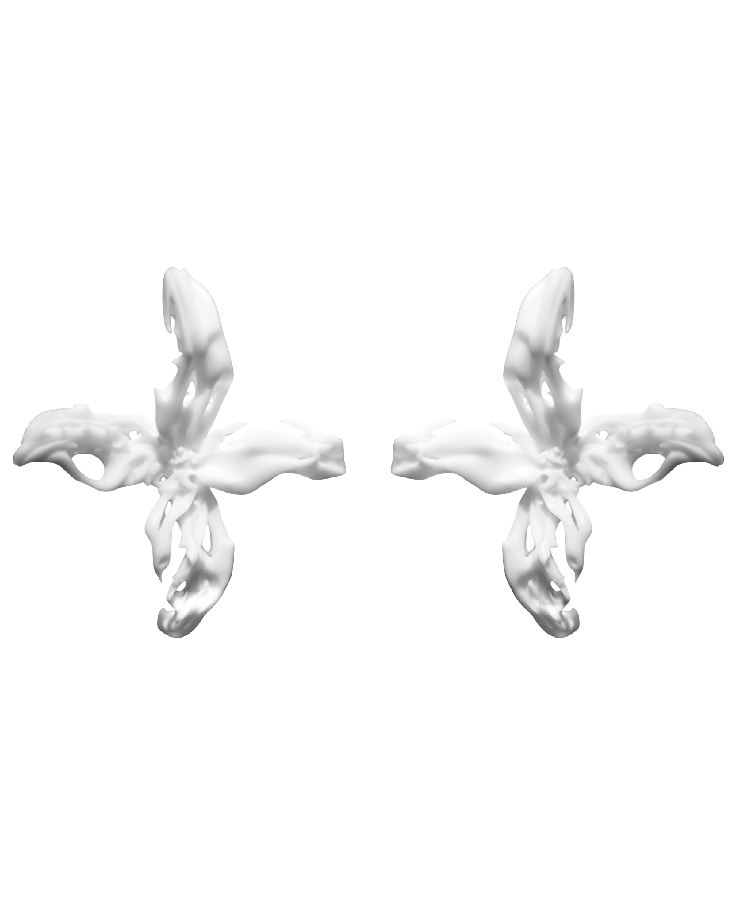 'χ' earrings