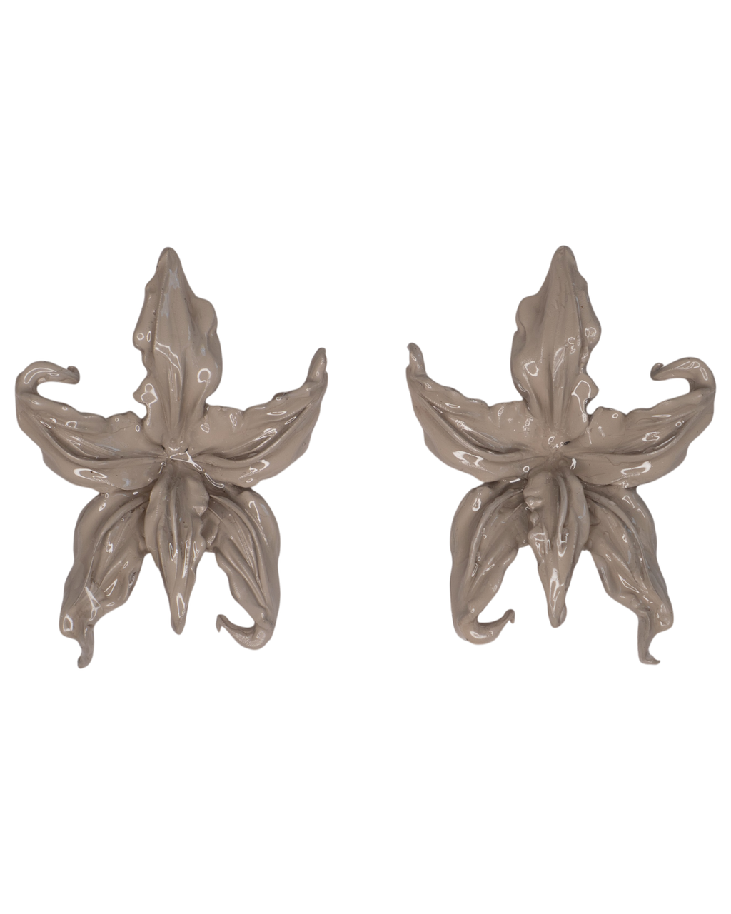 Άνθη (anthi) earring - πέτρα (𝘴𝘵𝘰𝘯𝘦)
