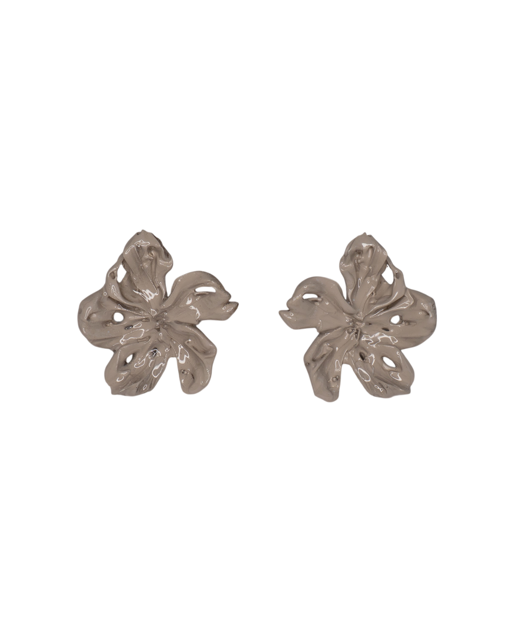 'medium πέτρα (𝘴𝘵𝘰𝘯𝘦) flower earrings'