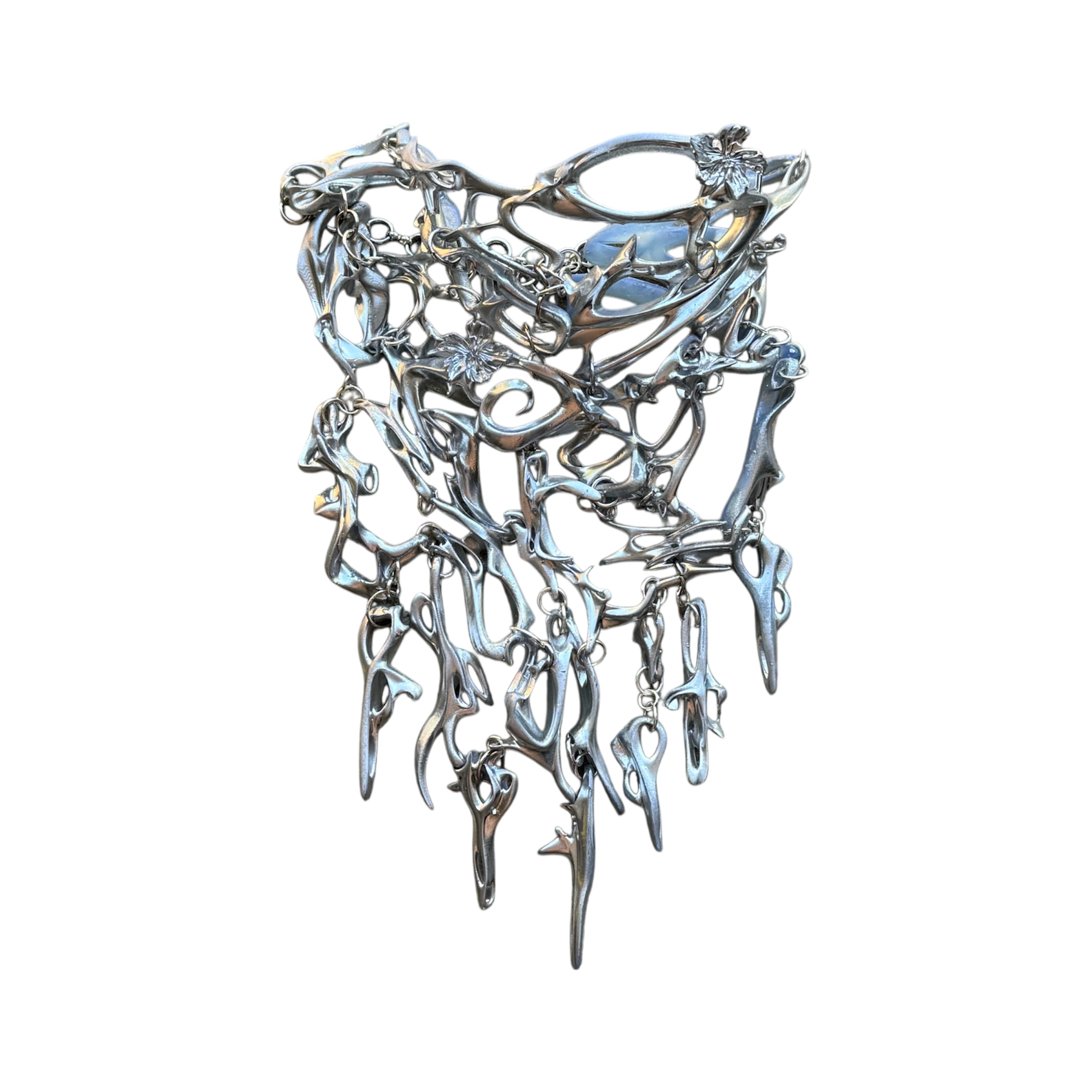 'Ασήμι' (Silver) Choker